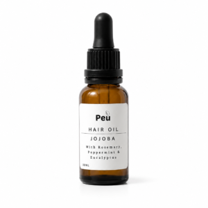 Jojoba Oil infused with Rosemary, Peppermint and Eucalyptus
