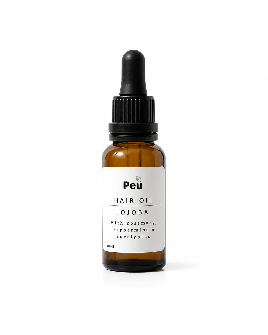 Jojoba Oil infused with Rosemary, Peppermint and Eucalyptus